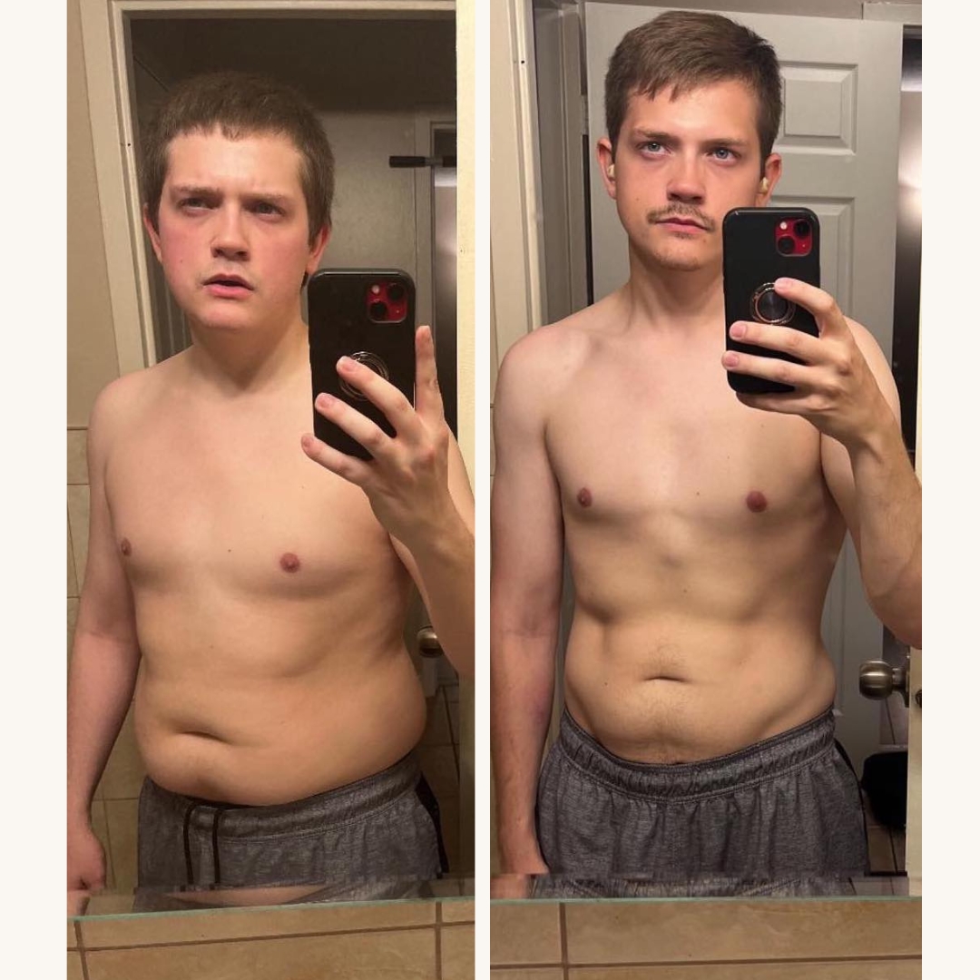 Dawsyn Lefebvre transformation photo