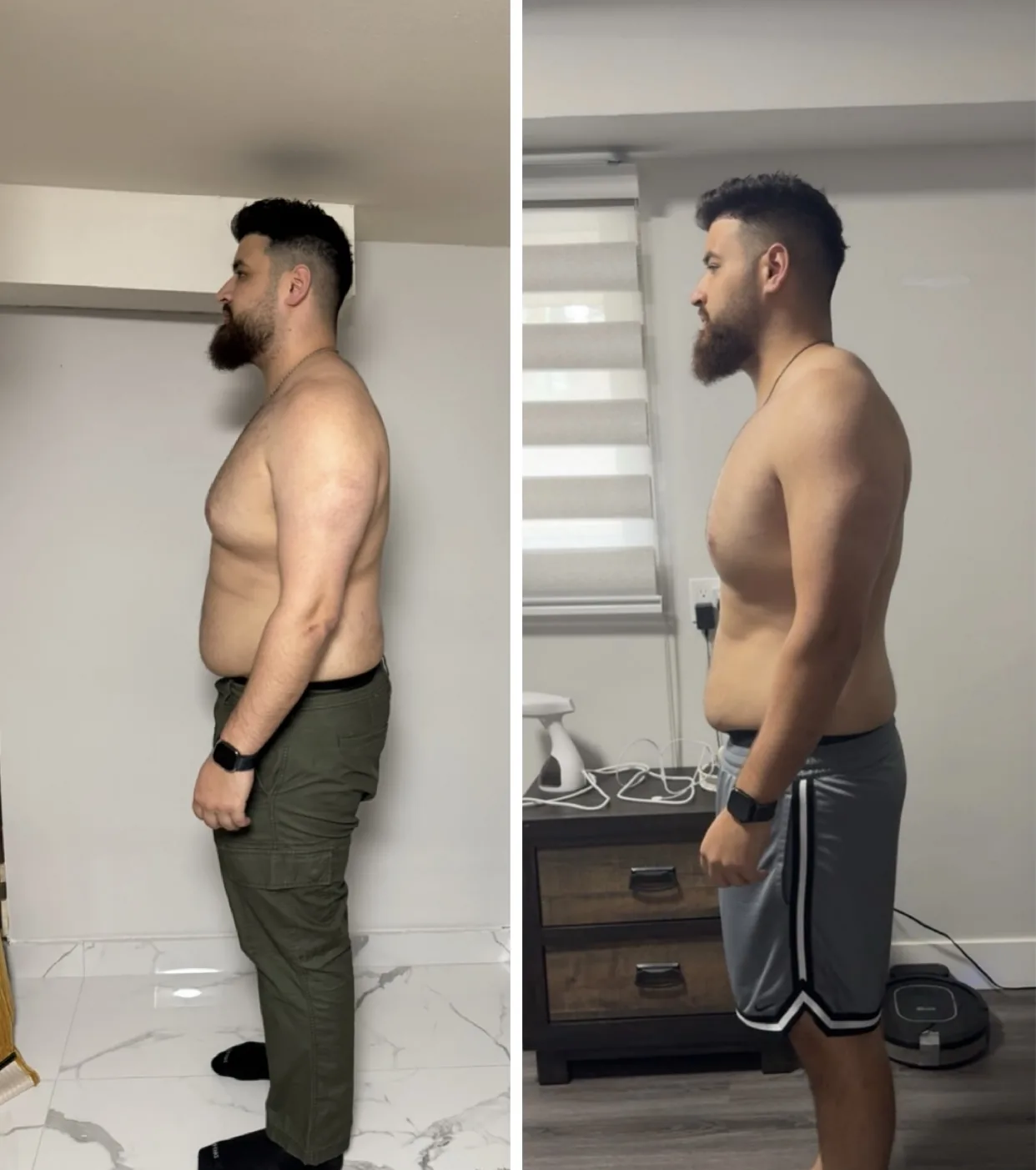 Faisal Y transformation photo